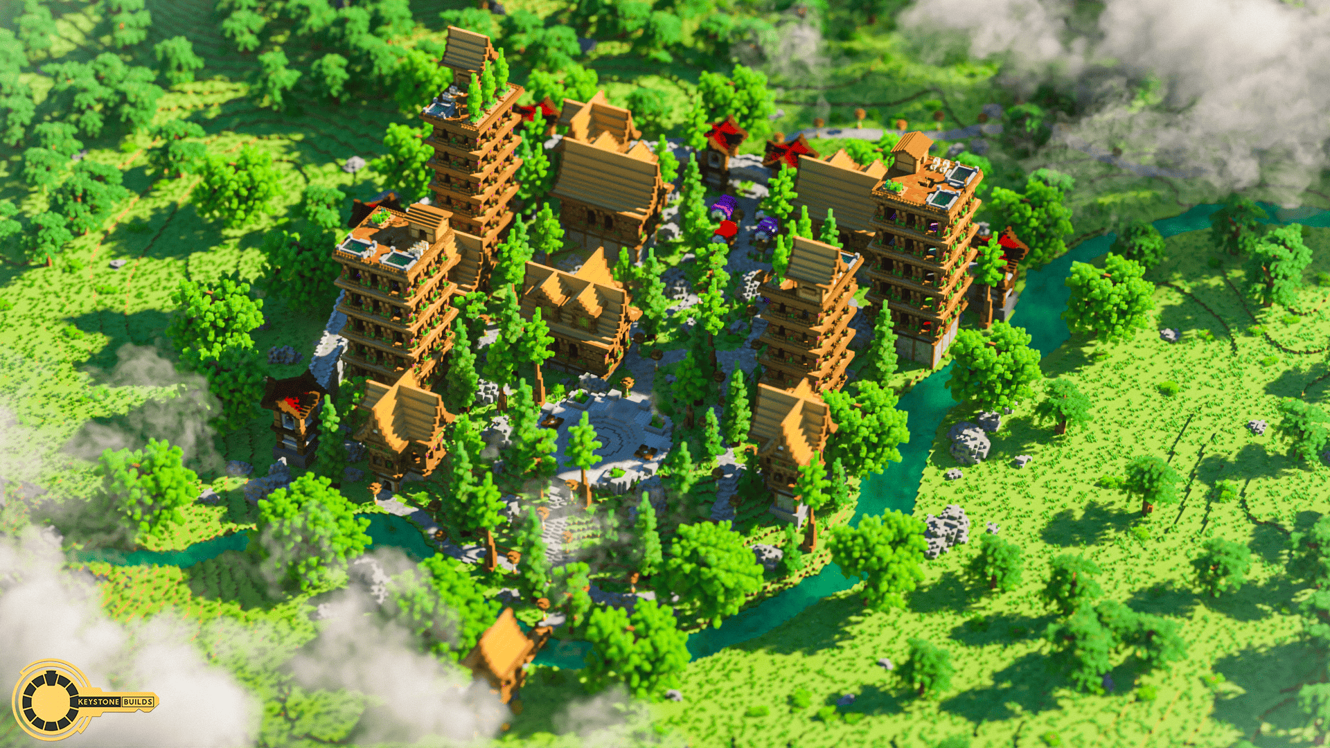 Minecraft server map